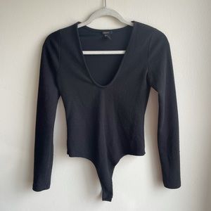 Forever 21 black body suit